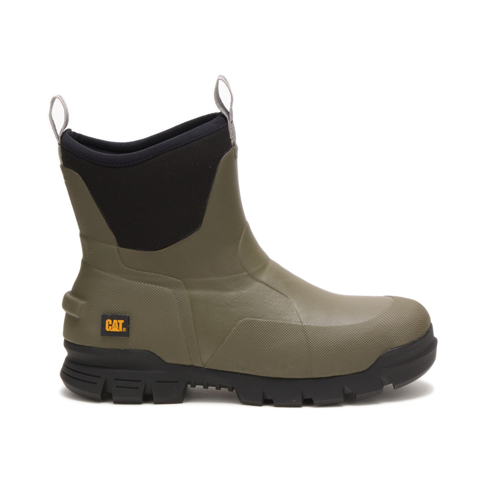 Caterpillar Boots South Africa - Cat Women's Stormers 6" Rubber Boots Olive KP2501489